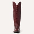 thumbnail image 3 of Women's Stetson Dove Goat Boots Snip Toe Handcrafted Red, 3 of 6