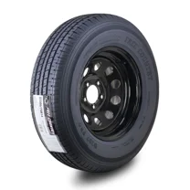 Free Country Trailer Tire Wheel Assembly ST205/75R14 8-Ply D 105N 5 Lug on 4.5" PCD Black Mod Rim