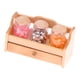 thumbnail image 1 of Tarros de caramelos a escala 1/12, tarros de comida para casa de muñecas, expositor de madera, decoración paisajística, 1 of 9