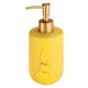 thumbnail image 1 of Uxcell 1 pieza dispensador de jabón de 12.5 oz dispensador de jabón de mano para cocinas, baños, restaurantes color amarillo mate, 1 of 6