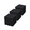 Black-60PC, variant on DECMAY 12 x 12 Inch Interlocking Deck Tiles, Plastic Waterproof Outdoor All-Weather Anti-Slip Flooring for Patio, Balcony, Bathroom, Shower, Pebble Stone Pattern, 440 lbs Capacity