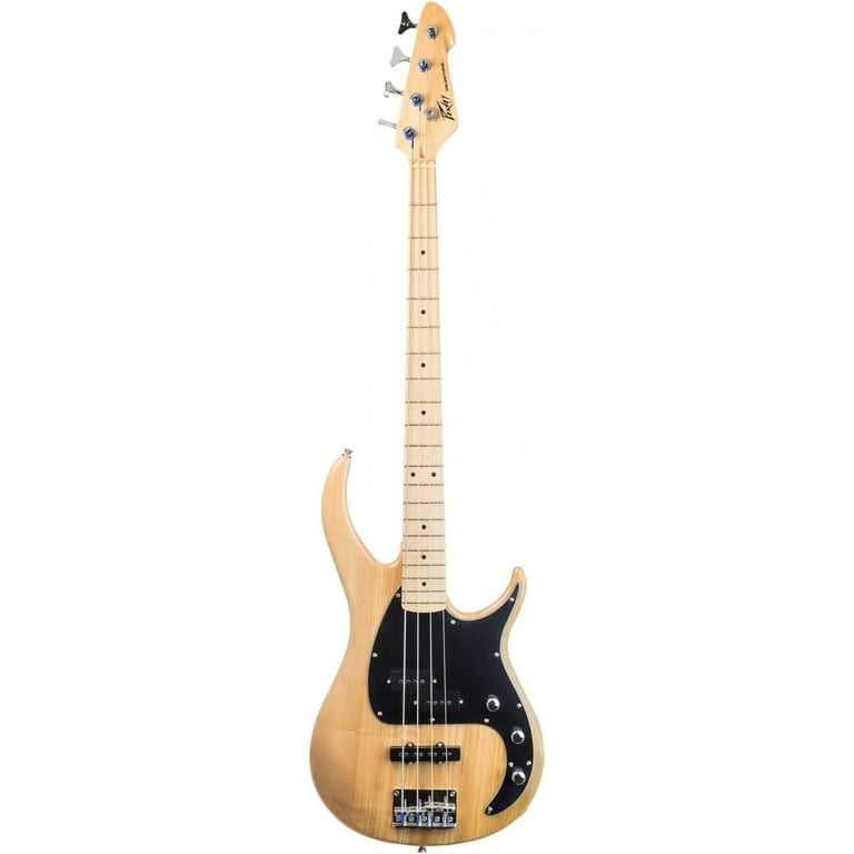 Peavey Milestone 4-String Natural Finish Electric Double Cutaway