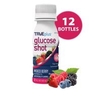 TRUEplus® Glucose Shots 12 Bottles - Mixed Berry