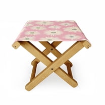 Society6 Modern Tropical Playful Pink Folding Stool
