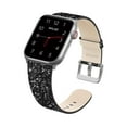 thumbnail image 5 of Waloo Leather Bling Shiny Replacement Band For All Apple Watch Series, 5 of 10