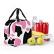thumbnail image 5 of Easygdp Cow Spots Bolsa Térmica Premium - Tela Oxford Impermeable, Gran Capacidad, Bolsillo Frontal, Unisex para Trabajo, Escuela, Actividades al Aire Libre y Picnics, 5 of 8