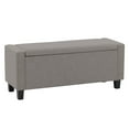 thumbnail image 1 of Pouf de stockage en tissu Boston, 1 of 9