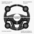 thumbnail image 2 of Botón de bola auxiliar, botón del volante del coche para facilitar el manejo del vehículo JM, 2 of 5
