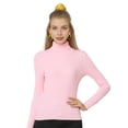 thumbnail image 5 of Ettsollp Women Tops High Collar Long Sleeve Slim Fit Elastic Knitting Tops Solid Color Pullover Tops Daily Wear, 5 of 8