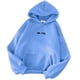 thumbnail image 1 of Gibobby Divertidas Sudaderas para Adolescentes Sudadera con capucha de otoño e invierno con estampado de sueltas informales para mujer con sudadera con capucha de lana suelta （Aqua， XL), 1 of 3