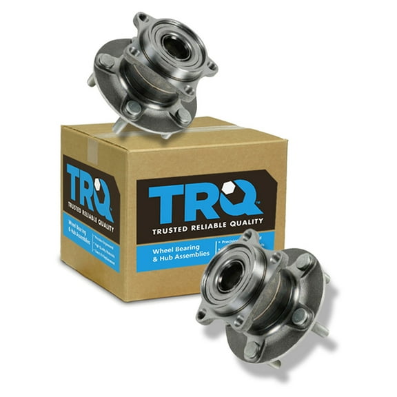 TRQ Rear Wheel Bearing Hub Assembly Pair Left & Right For Mazda CX-7 AWD NEW BHA53721