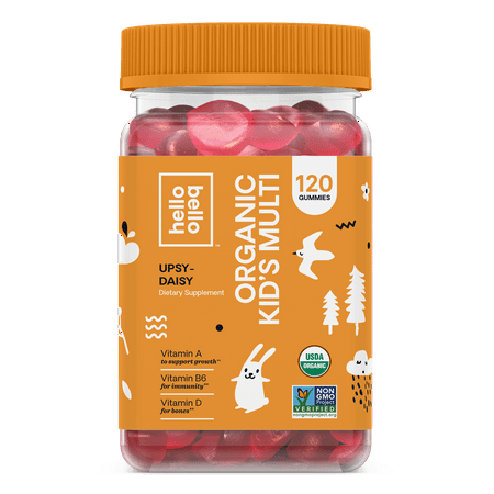 Hello Bello Organic Kid’s Multi Vitamin Gummy – (Best Organic Multivitamin For Kids)