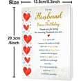 thumbnail image 3 of Funny Birthday Card Gifts for Husband from Wife, Happy Birthday Decorations for Men, 8x5.3 Inches, Double, Sided, 3 of 7