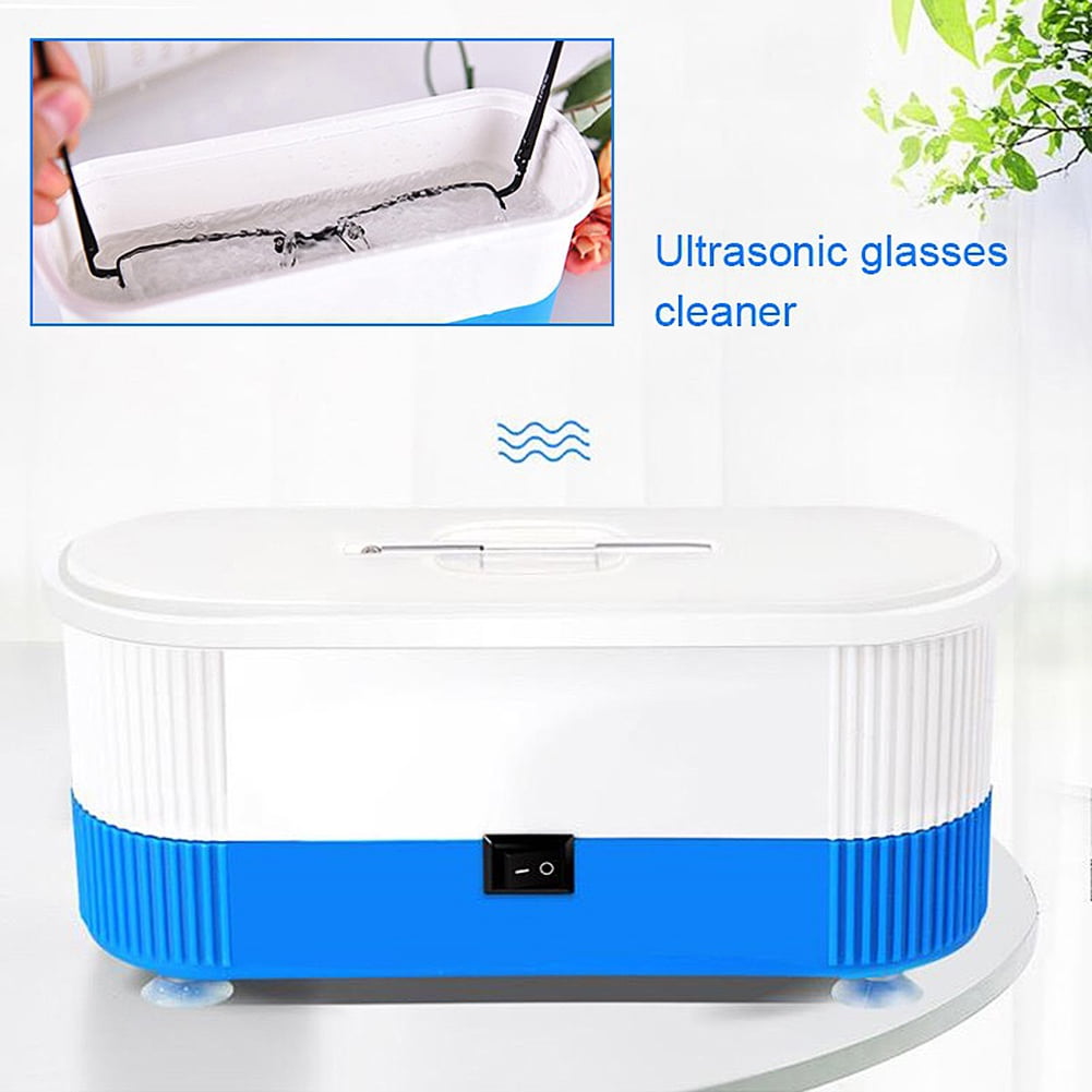 Yesbay Portable Mini Ultrasonic Cleaner Jewelry Glasses Spectacles Cleaning Machine,Pink