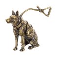 thumbnail image 1 of BESTYASH Decorativa De Perro En Latón Dorado Para Y Adorno Retro, 1 of 6