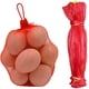 thumbnail image 1 of Bolsa de red de plástico, bolsa de red reutilizable de 200 piezas, malla de embalaje de frutas y verduras para bolsa de red de huevos, 1 of 1