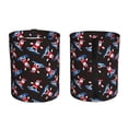 thumbnail image 2 of Honeii Surfing Santa Print Waterproof Car Trash Can,Waterproof Portable Collapsible Trash Can,Garbage Container fits Most Cars,SUVs,and Trucks, 2 of 7