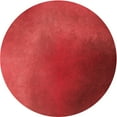thumbnail image 1 of Ahgly Company Machine Washable Indoor Round Transitional Red Area Rugs, 3' Round, 1 of 7