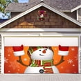 thumbnail image 4 of Fondo navideño de tela para puerta de garaje al aire libre, pegatinas de tela para tapiz, decoración de fiesta navideña, tela colgante a juego, 4 of 6