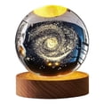 thumbnail image 1 of Lámpara de Noche BLOSOOM Luz Nocturna Bola de Cristal 3D Galaxia Nebulosa, 1 of 5