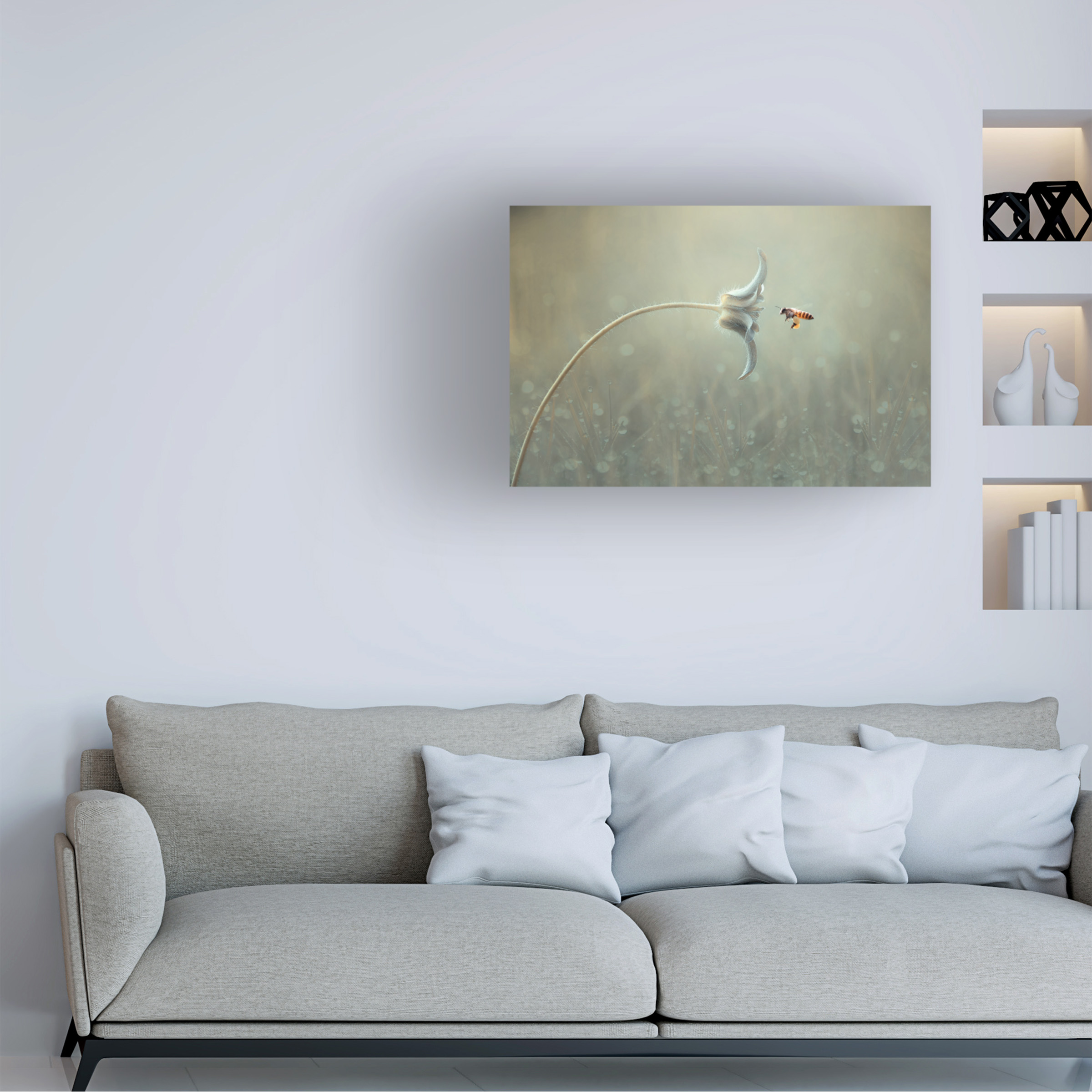 Edy Pamungkas 'On The Way' Canvas Art