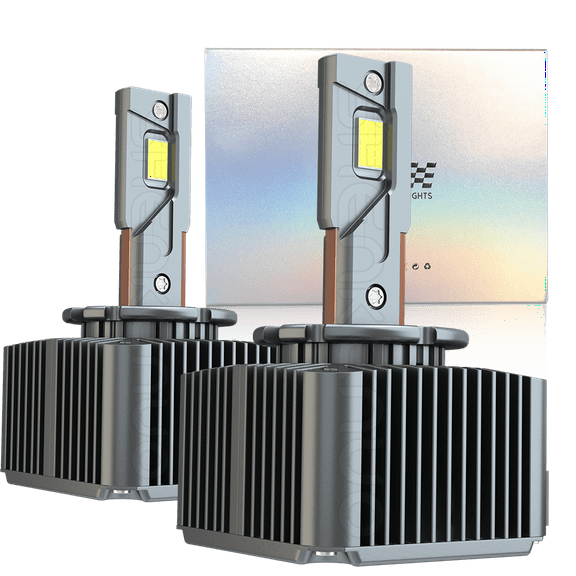 2PCS NEW LED D3S 6500K Bright 42403 42302 66340 66340HBI 70W replace HID XENON HEADLIGHT BULBS SET