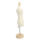 thumbnail image 1 of Maniquí Con Forma De Vestido, Mini Maniquí Femenino Ajustable Con Base De Madera, Cuerpo De Maniquí Portátil Para Costura, Ropa, Exhibición De Joyas, Fotografía, 1 of 7