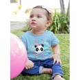 thumbnail image 2 of Hello Cute Panda T-Shirt Infant -Image by Shutterstock,  18 Months, 2 of 4