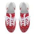 thumbnail image 5 of Bandana - Red Art Walking Shoes for Men Woman Lightweight Tennis Fashion Elastic Sports Shoes Cushion Basketball Shoes, 5 of 7