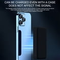thumbnail image 4 of Hendoct 5000mAh Magnetic Wireless Portable Charger Power Bank Compatible with iPhone 15/14/13/12 Series, Black, 4 of 10