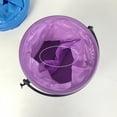 thumbnail image 4 of ULTNICE 2Pcs Paint Water Bucket for School Use Purple Easy Carrying Wash, 4 of 8
