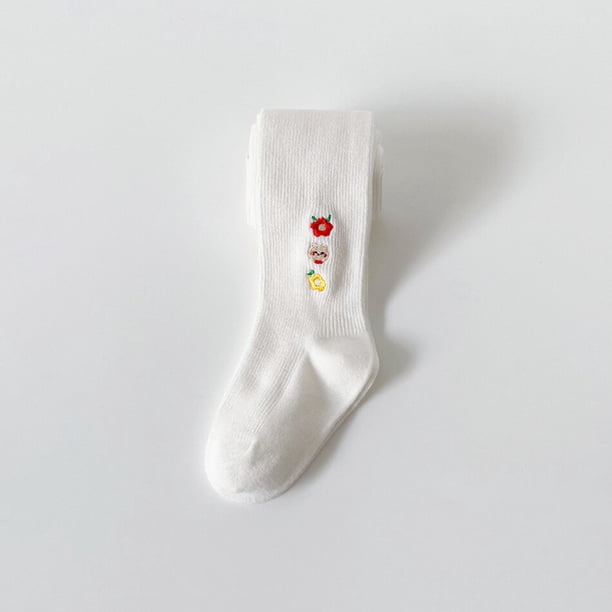 Medias para niños, pantimedias para niñas, mallas de algodón para otoño e invierno, medias para niños, pantimedias para bebés, pantimedias para niñas bonitas (80-90cm) Gao Jinjia LED