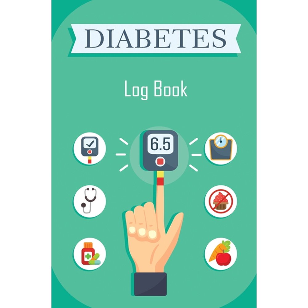 Blood Glucose Log Book, Daily Record Book For Tracking Glucose Blood