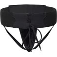 thumbnail image 4 of RDX, Leather Abdo Gear, Jockstrap Abdominal Protector, Groin Guard, Black, M, 4 of 7