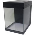 thumbnail image 1 of 3 gal Cubey Aquarium à Télécommande LED, Noir, 1 of 1