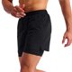 thumbnail image 1 of Pantalones cortos para correr 2 en 1 para hombre, pantalones cortos deportivos de secado rápido para gimnasio, con bolsillos para teléfono, 1 of 6