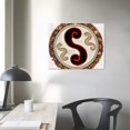 thumbnail image 4 of Orinice Yin Yang Symbol Pattern Fine Art Aesthetic Poster & Print Wall Painting for Home Decor 16x12in, 4 of 6