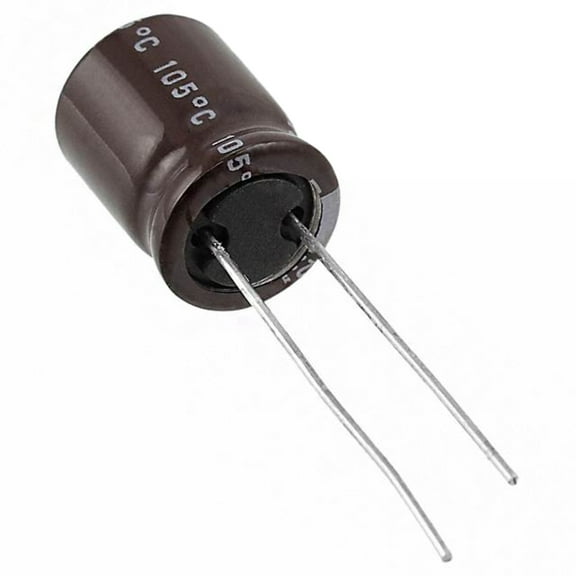 Pack of 2 UPX1E101MPD1TD Aluminum Electrolytic Capacitor 100UF 20% 25V Radial :RoHS, Cut Tape