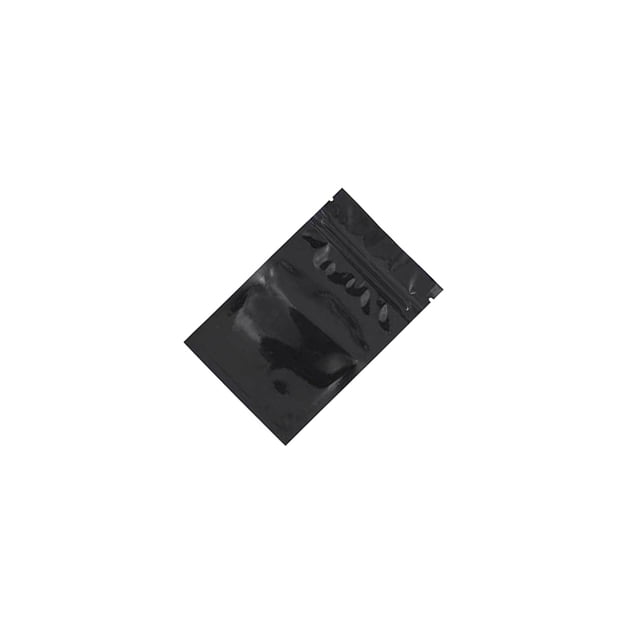 Monstrate Paquete de papel de aluminio de 100 Uds., bolsa hermética con cierre hermético, bolsas, contenedor para envolver Almacenamiento y organización del hogar Negro 8.5 x 13 cm Monstrate HA060121-10