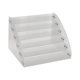 thumbnail image 3 of Caja de almacenamiento de cosméticos de acrílico, soporte para maquillaje, a prueba de polvo, compacto, soporte para brillo de labios 6 capas transparentes, 3 of 9