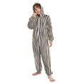 thumbnail image 5 of Vzayyk 4T-14Y Size Aviliable Cozy One-Piece Footless Sleeper Pajama Zebra Stripes Vector, 5 of 8