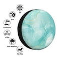 thumbnail image 5 of Gaeub Blue Marble 14-17in Tire Cover, Spare Tire Cover, for Camper Caravan, Trailer, Car, Truck, SUV, Jeep - 14 inch, 5 of 9