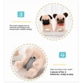 thumbnail image 3 of Electric plush dog, sandpiper, can walk, bark, and wag its tail. Children's electric toys for playing house, electronic pets (vertical eared sandpiper (pink)), 3 of 4