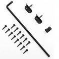 thumbnail image 1 of Varilla de sujeción para puerta de cerca, kit de herrajes de vinilo para puerta de cerca, accesorios para sujetar las puertas al suelo., 1 of 8