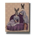 thumbnail image 1 of Epic Graffiti 'Rabbits in Purple' by Fab Funky, Canvas Wall Art, 20"x24", 1 of 3