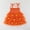 Orange a, variant on Halloween Girls' Pumpkin Ghost Tutu Dress, Sleeveless Glitter Layered Mesh, Tiered Tulle For Party Cosplay, 12 Months‑6 Years, Girl Halloween Costumes Orange b 4-5 Years