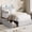 Velvet Grey led, variant on Twin Size Bed Frame with 2 Flexible Drawers, Upholstered Platform Bed Frame with Bookcase Headboard and LED Lights, Bed, Easy Assembly, Noise Free, Velvet Pink