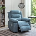 thumbnail image 2 of Power Recliner Chair With Adjustable Massage Function, Recliner Chair With Heating System For Living Room 38.1"(L) x 36.6"(W) x 40.5"(H), 2 of 9