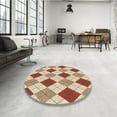 thumbnail image 3 of Ahgly Company Indoor Rectangle Patterned Khaki Gold Area Rugs, 5' x 8', 3 of 6