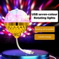 thumbnail image 4 of Luces De Escenario Lámpara Lámparas decorativas USB Adorno Luz estroboscópica LED Decoraciones de iluminación RGB coloridas Tmvgtek Para estrenar, 4 of 9